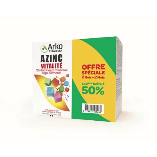 Azinc Vitalité Gélules x 240