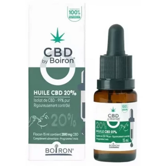 Boiron Huile CBD 20% Flacon 15 ml