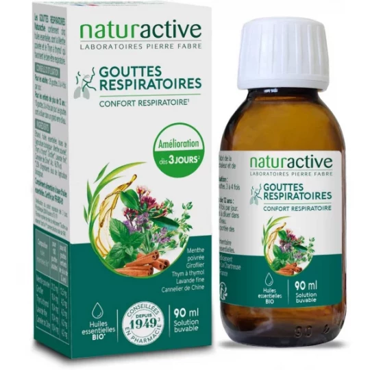 Naturactive Gouttes Respiratoires 90 ml