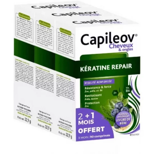 Capileov Kératine Repair Comprimés