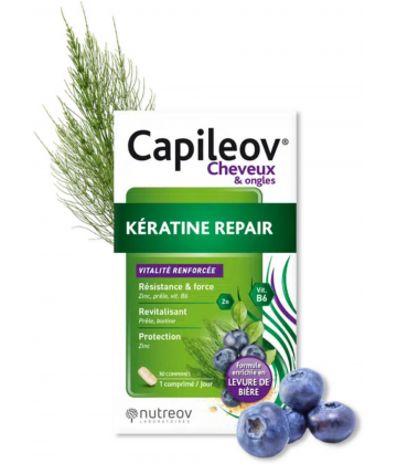 Capileov Kératine Repair Comprimés