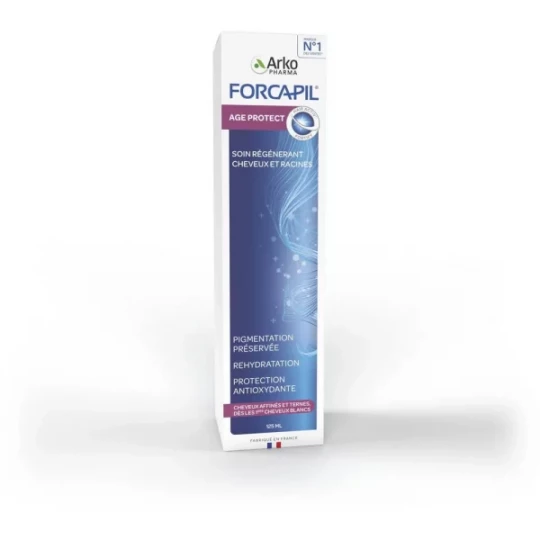 Arkopharma Forcapil Age Protect Soin Régénérant Cheveux et racines Spray 125 ml