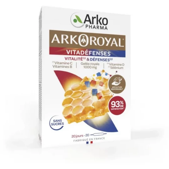 Arkopharma ArkoRoyal Vitadéfenses Ampoules x 20 - image 4