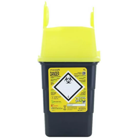 Conteneur à déchets médicaux Sharpsafe 1 L