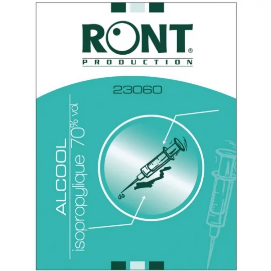 Ront Serviettes Alcool 70% x 100