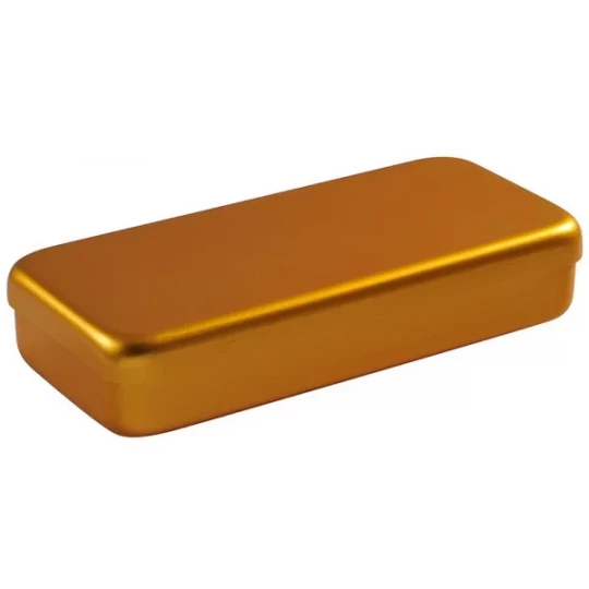 Nichrominox Boîtes de stérilisation en Aluminium Dorée
