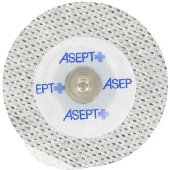 Asept Électrodes ECG Diagnostic Support Textile x 60
