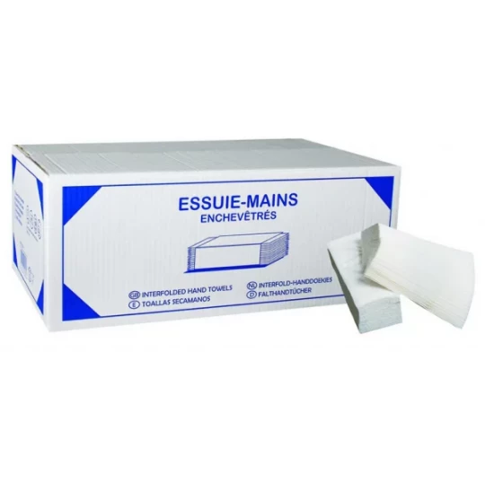 Global Hygiène Boîte Papier Essuie-Mains Plié x 32