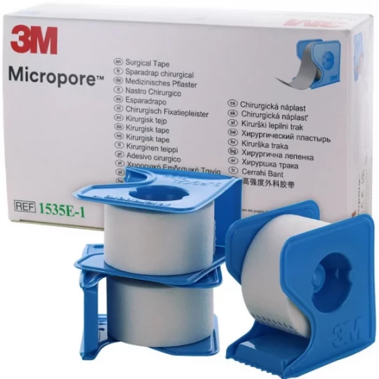 Micropore 3M  Sparadrap 2,5 cm x 9,14 m
