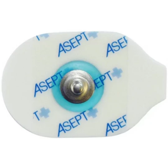 Electrodes Ovales Diagnostic Universelles Gel Solide Bleu x 60