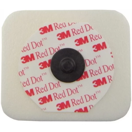 Electrodes Radiotransparentes 3M Red Dot Longue Durée - Mousse 2570