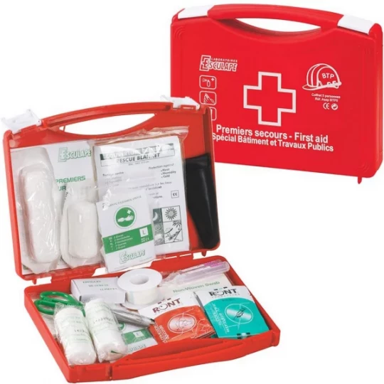 Esculape BTP Trousse de Secours 1 à 5 Personnes