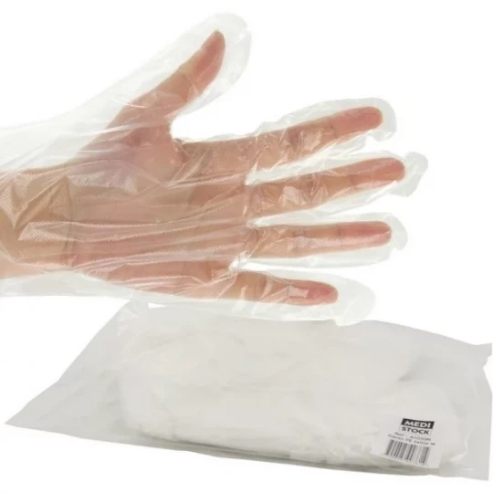Medistock Gants Polyéthylène Ambidextres Non Stériles x 100