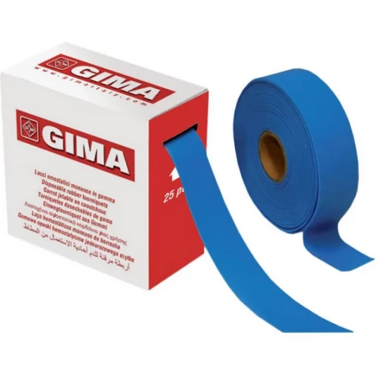 Gima Distributeur de Garrots Prédécoupés x 25