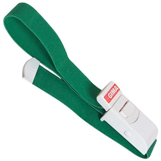 Garrot réutilisable vert