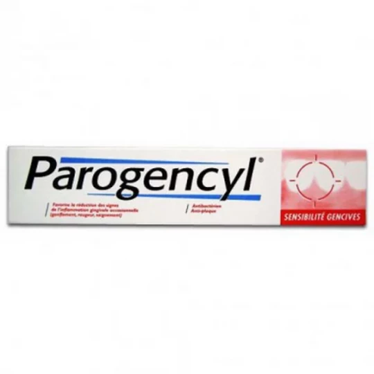 Parogencyl Sensibilité Gencives Dentifrice Goût Menthe