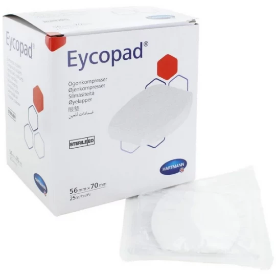Hartmann Compresses Oculaires Stériles Eycopad x 25