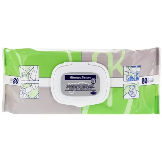 Hartmann Lingettes Désinfectantes Mikrobac x 80