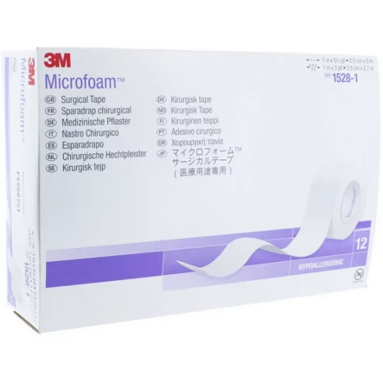 3M Microfoam Sparadrap Chirurgical Mousse