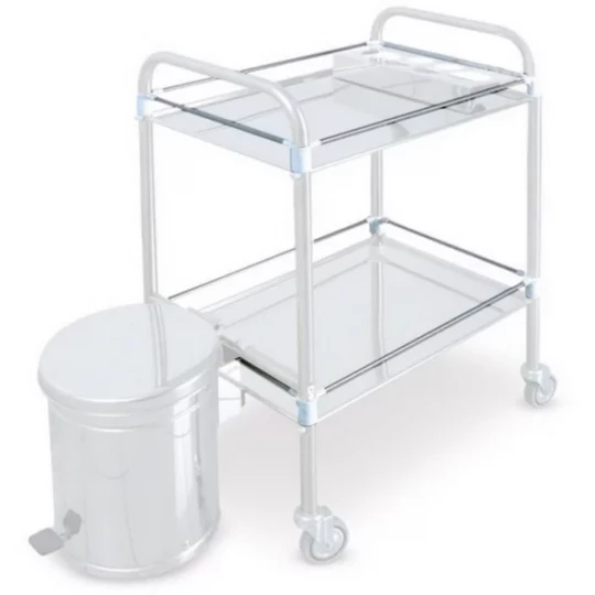 Gima Barre de Protection pour Guéridon 60 x 40 x 80 cm