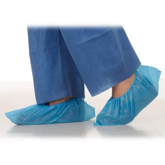 Medistock Couvre-chaussures Polyéthylène Bleu x 100