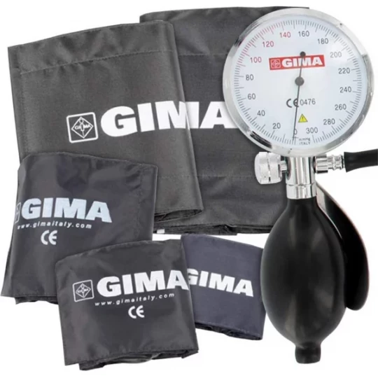 Gima Tensiomètre Manopoire Sirio Multi-brassards 5 brassards