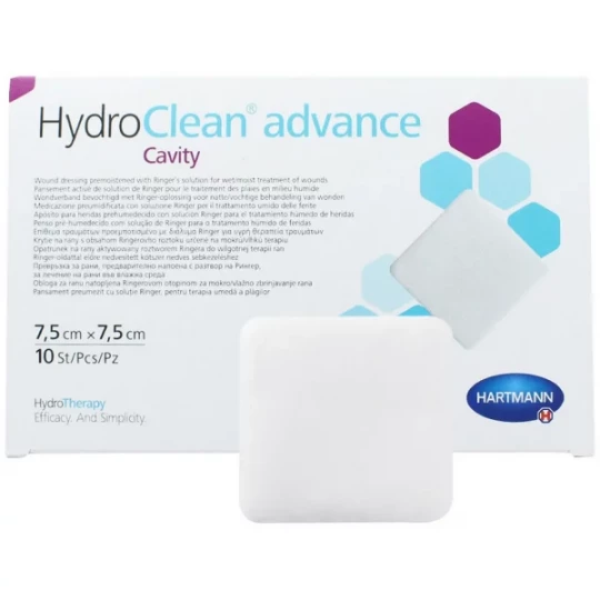 Hartmann Pansements Absorbants Stériles Hydroclean Advance Cavity x 10