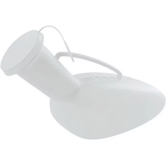 Urinal Pharmagammes Homme avec Poignée et Couvercle 1 L