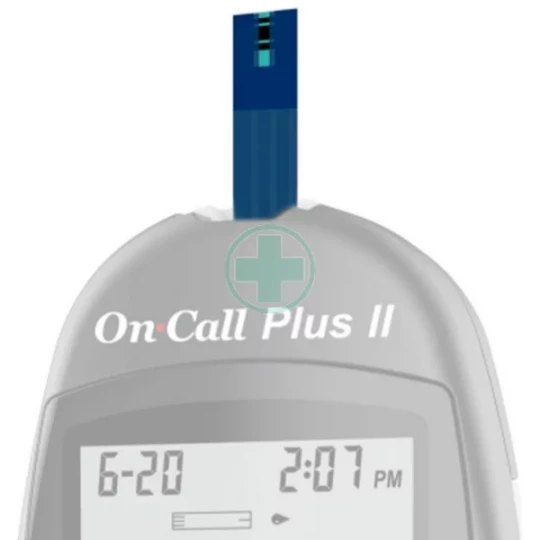 On Call Plus II Bandelettes pour glucomètre x 50 - image 4