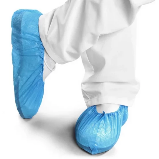 F.Bosh Couvre-chaussures Polyéthylène Bleu x 100