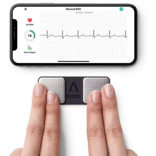 AliveCor Electrocardiographe Portable KardiaMobile 1 L