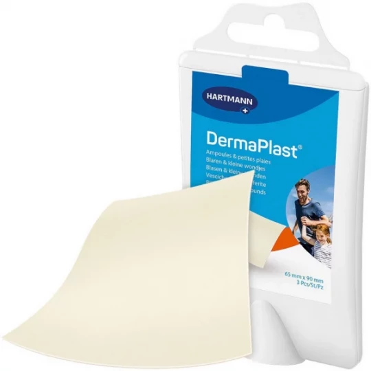 Hartmann Pansements à Découper pour Ampoules et Petites Plaies DermaPlast x 3