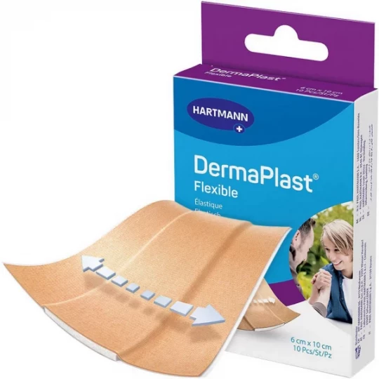 Hartmann Pansements à Découper DermaPlast Flexible x 10