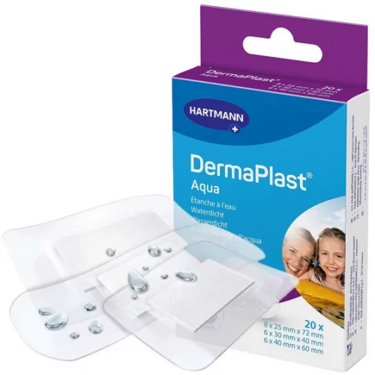 Hartmann Pansements DermaPlast Aqua x 20