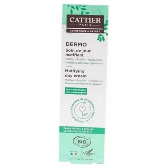 Cattier Dermo Soin de Jour Matifiant 40 ml