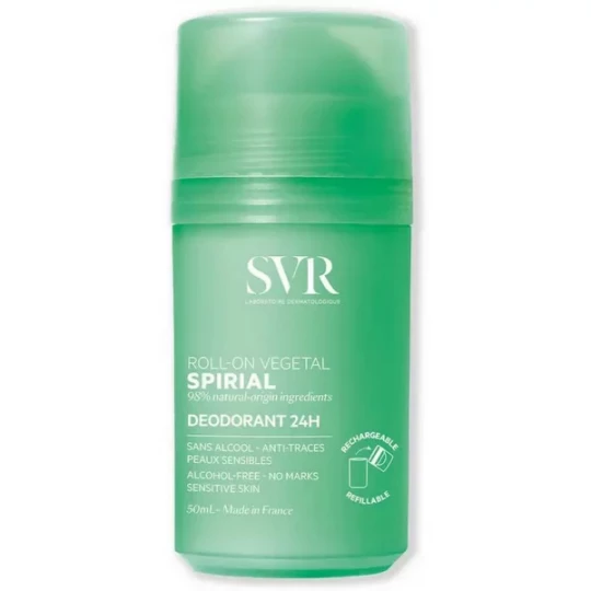 SVR Spirial Roll-On Végétal Déodorant 24h 50 ml