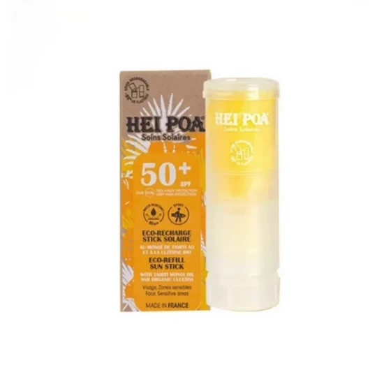 Hei Poa Éco-Recharge Stick Solaire Visage SPF50+ 15 g - image 2