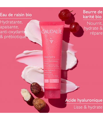 Caudalie Vinosource-Hydra Crème SOS Hydratation Intense 60 ml