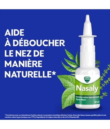 Vicks Nasaly Spray Nasal Nez Bouché 20 ml