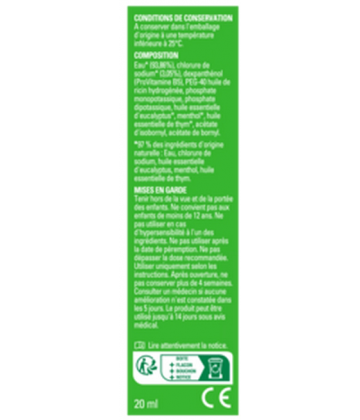 Vicks Nasaly Spray Nasal Nez Bouché 20 ml