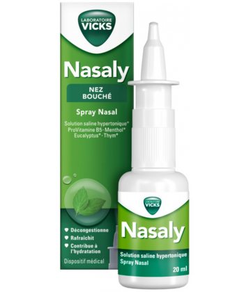 Vicks Nasaly Spray Nasal Nez Bouché 20 ml