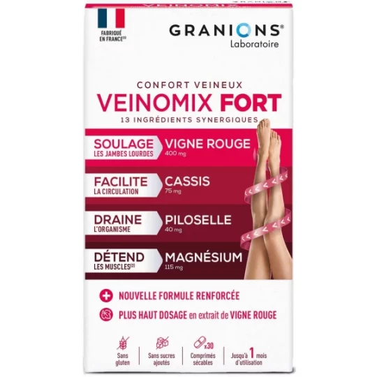 Granions Veinomix Fort Comprimés x 30