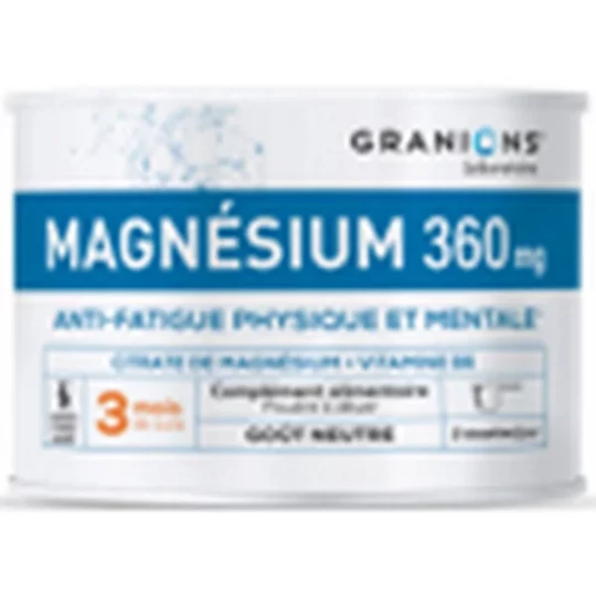 Granions Magnésium 360 mg Poudre 210 g