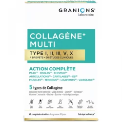 Granions Collagène Multi Type I, II, III, V, X Comprimés x 60
