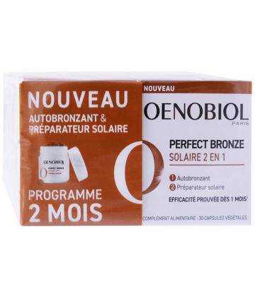Oenobiol Perfect Bronze Solaire 2 en 1 Capsules