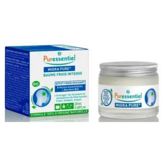 Puressentiel Migra Pure Baume Froid Intense 20 ml