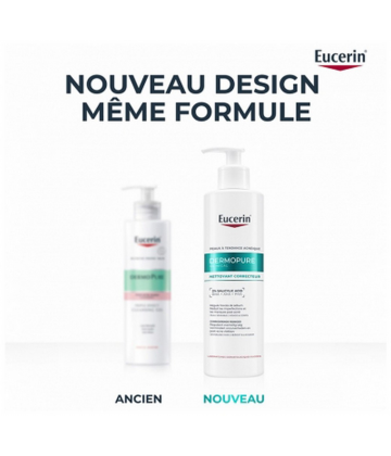 Eucerin DermoPure Gel Nettoyant Triple Action 400 ml