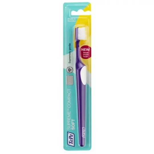 TePe Supreme Compact Brosse à Dents Souple Rose