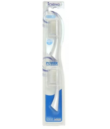 Inava Power Têtes de Brosse de Rechange Sensibilité x 2