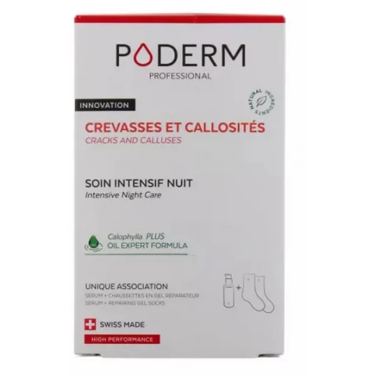 Poderm Crevasses et Callosités Soin Intensif Nuit Sérum 75 ml